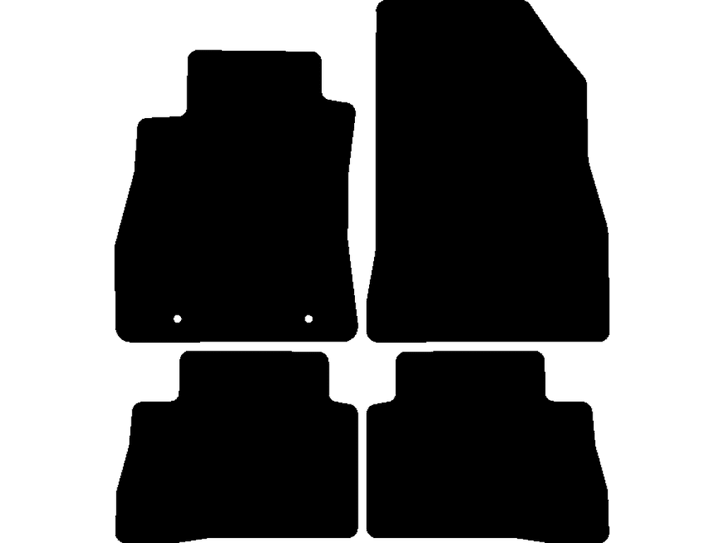 Fußmatten für Nissan Juke 2010 - 2019