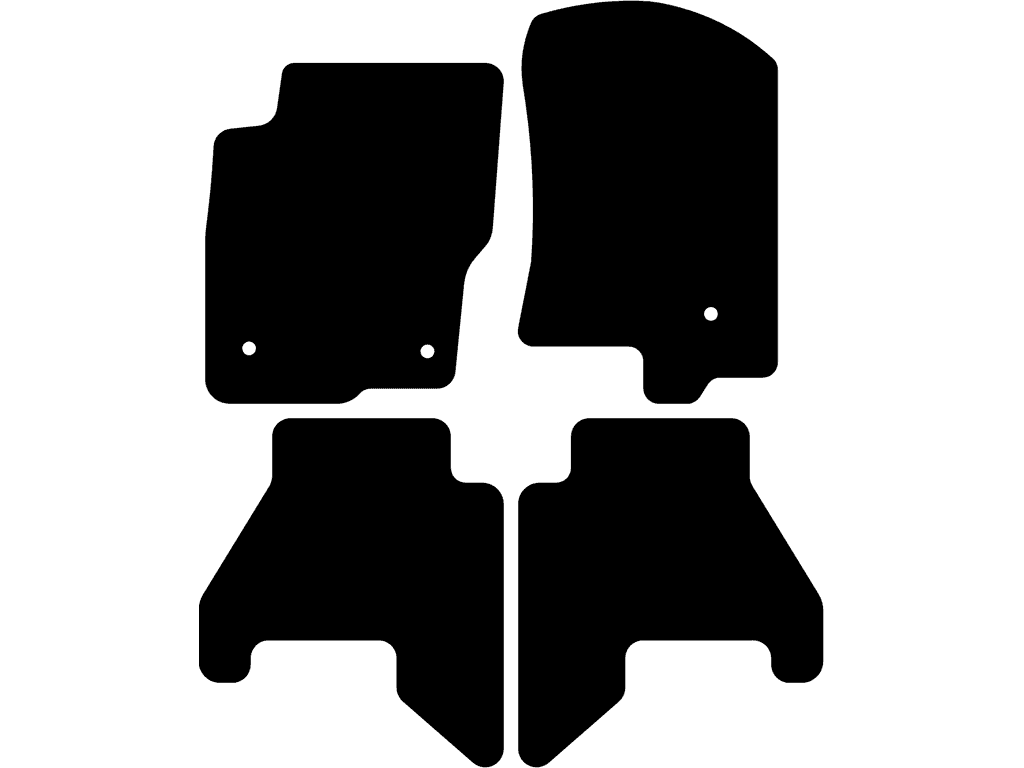 Fußmatten für Nissan Pathfinder 2010 - 2014