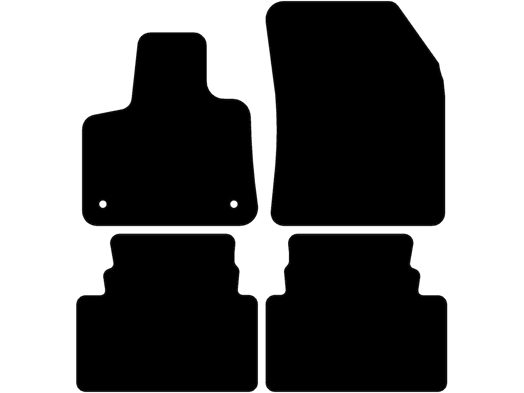 C5 Aircross | Benziner/Diesel | Zwei einzelne hintere Matten