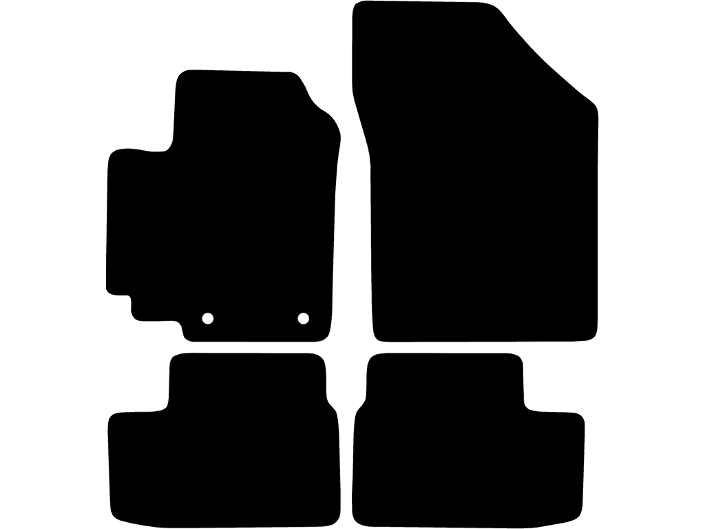 Fußmatten für Suzuki Splash 2008 - 2014