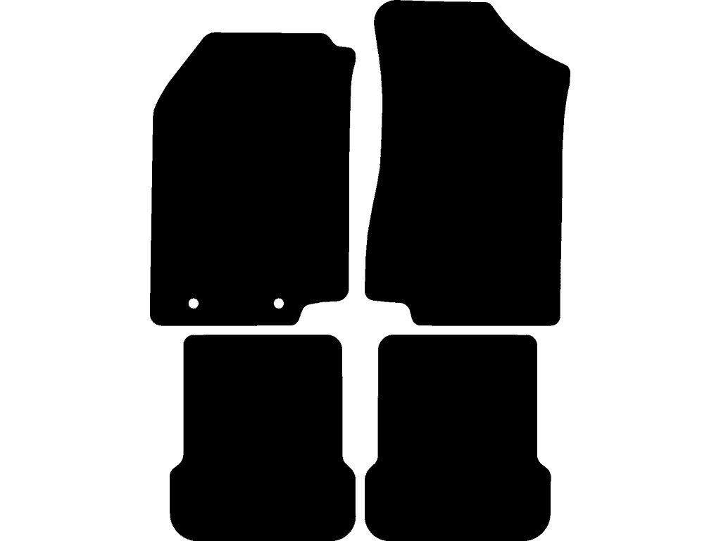 Fußmatten für Volkswagen Golf 2 1983 - 1992