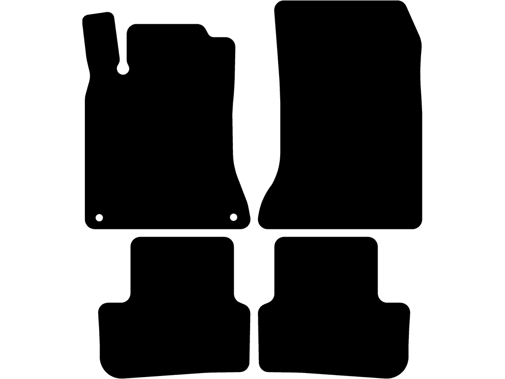 Fußmatten für Mercedes B-Klasse W246 2011 - 2019