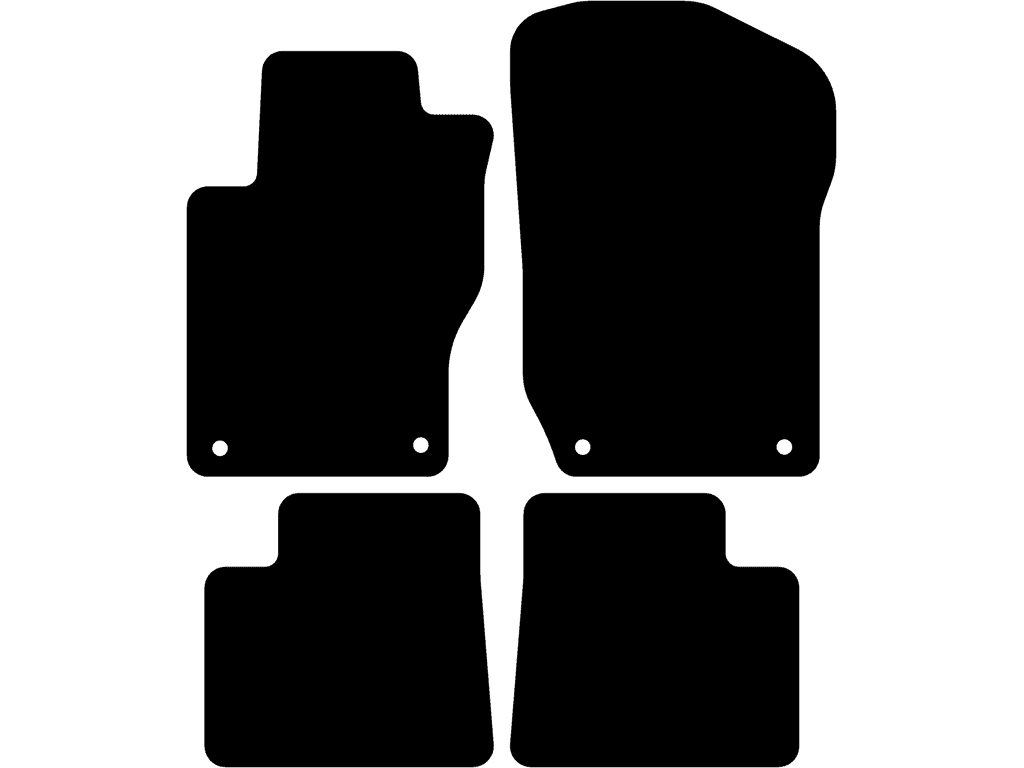 Fußmatten für Mercedes M-Klasse W164 2005 - 2011