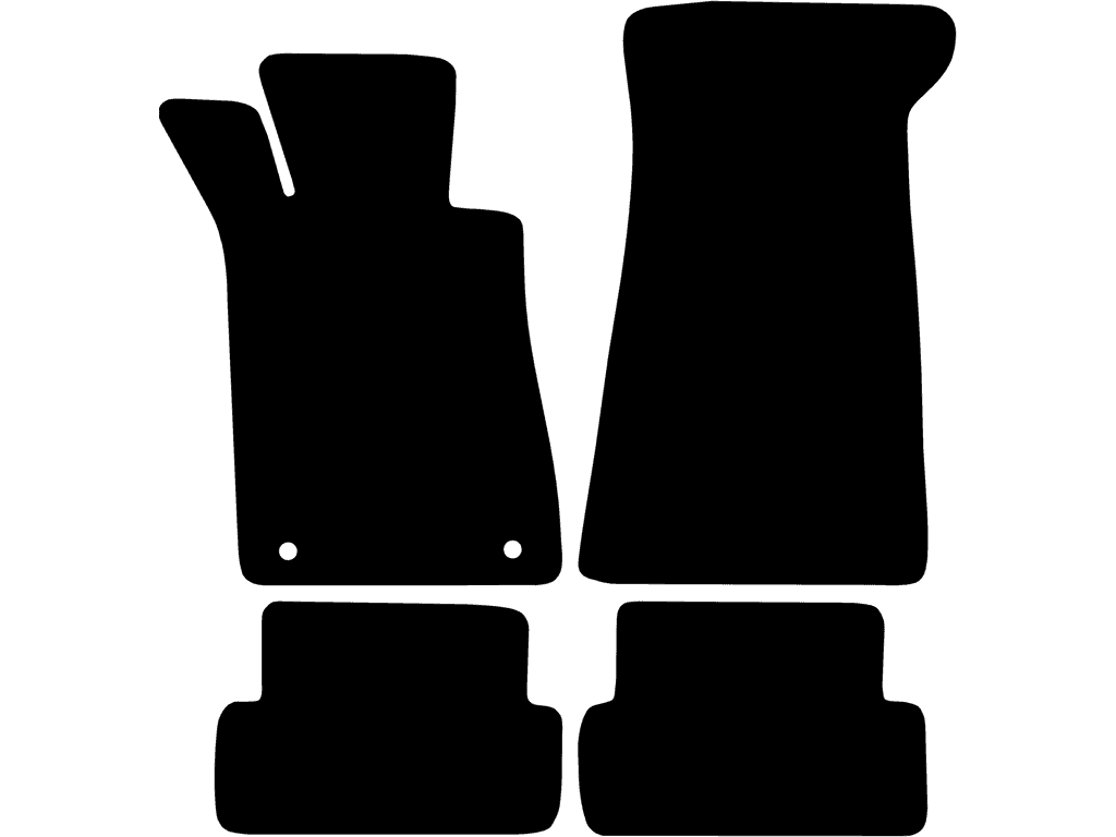 Fußmatten für Mercedes SL R107 1971 - 1989
