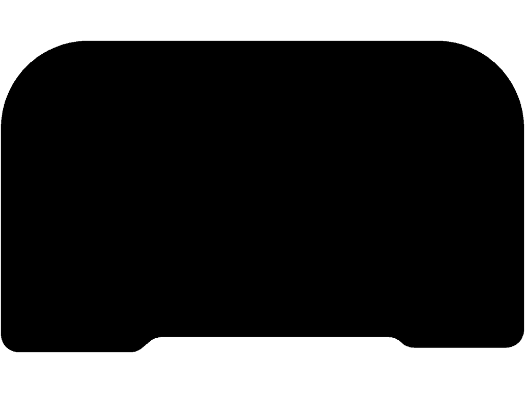 Nur passend für Modelle mit tiefem Ladeboden