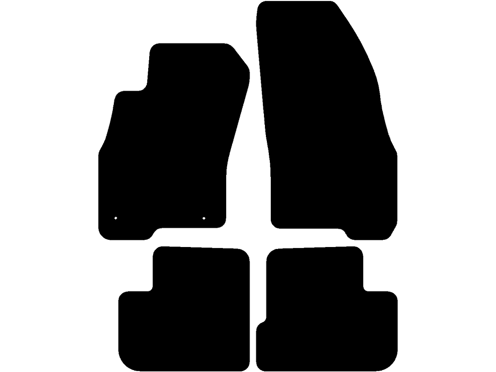 Abstand Befestigungspunkte (Fahrer) 29 cm