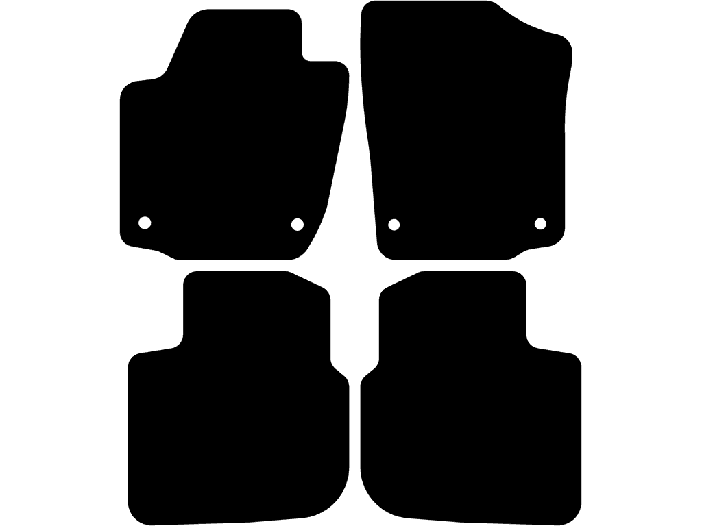 Fußmatten für Seat Toledo 2013 - 2019