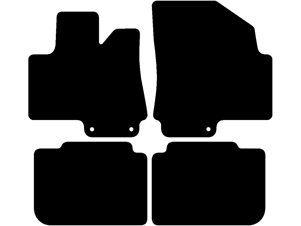 Fußmatten für Saab 9-4X 2011 - 2012