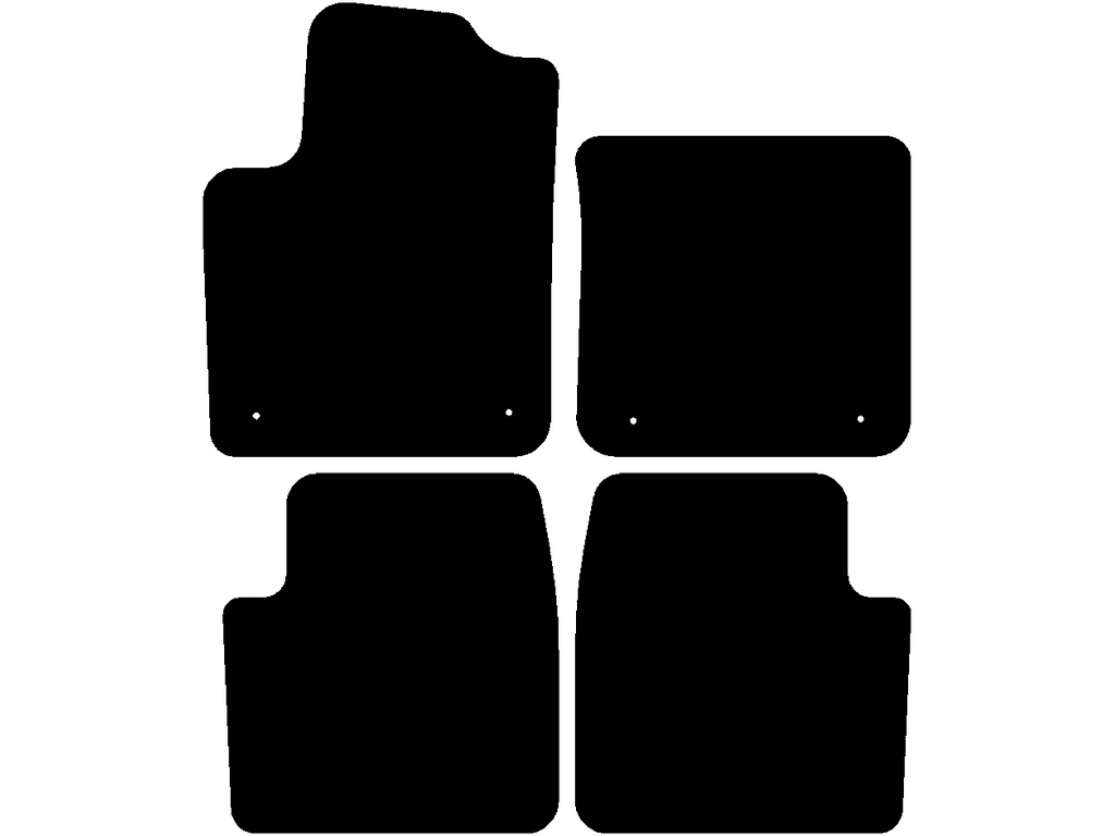 595/695 | Turismo | Kurze Beifahrermatte