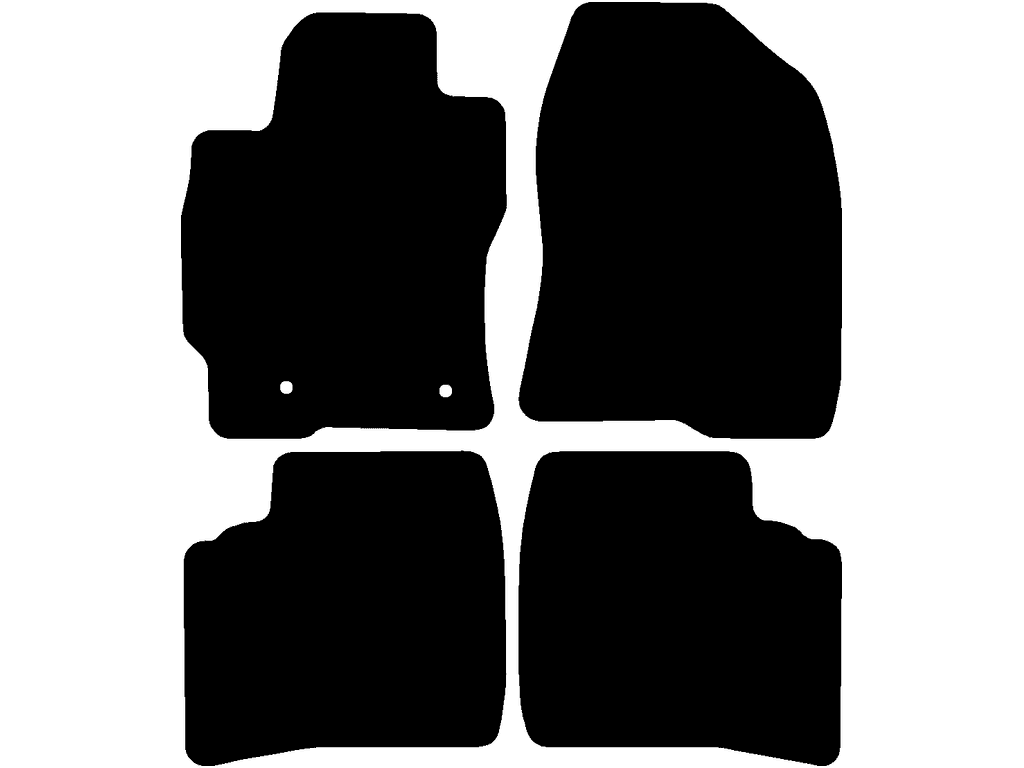 Fußmatten für Toyota Prius 2003 - 2009