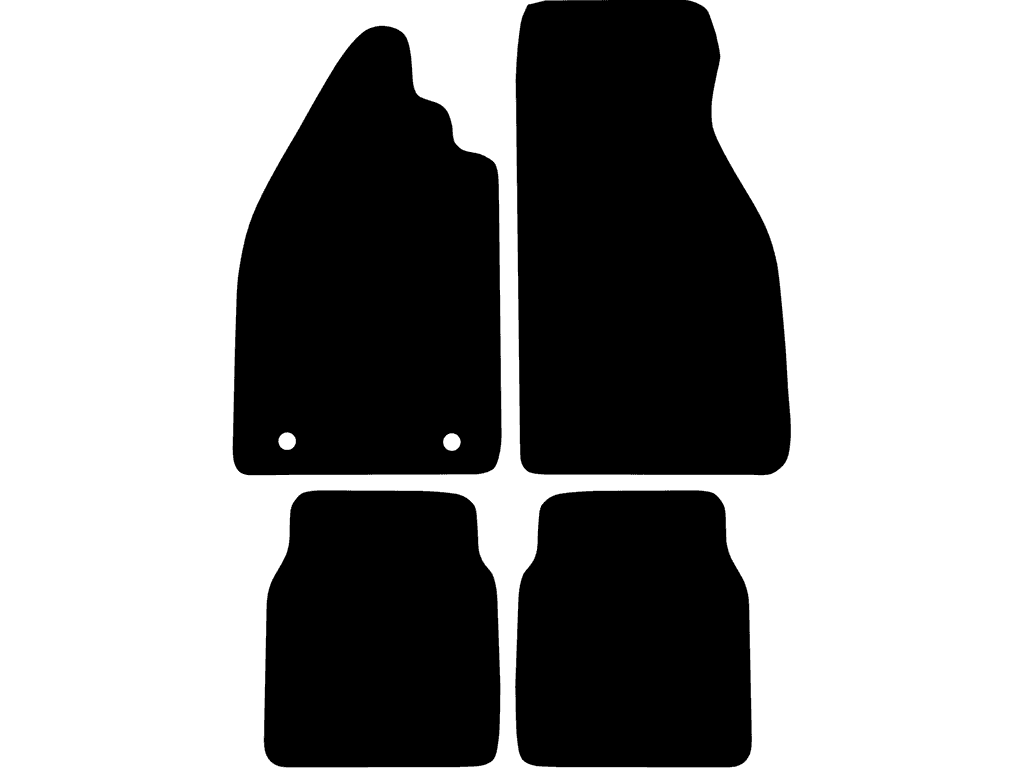 Fußmatten für Volkswagen Kever 1961 - 1973