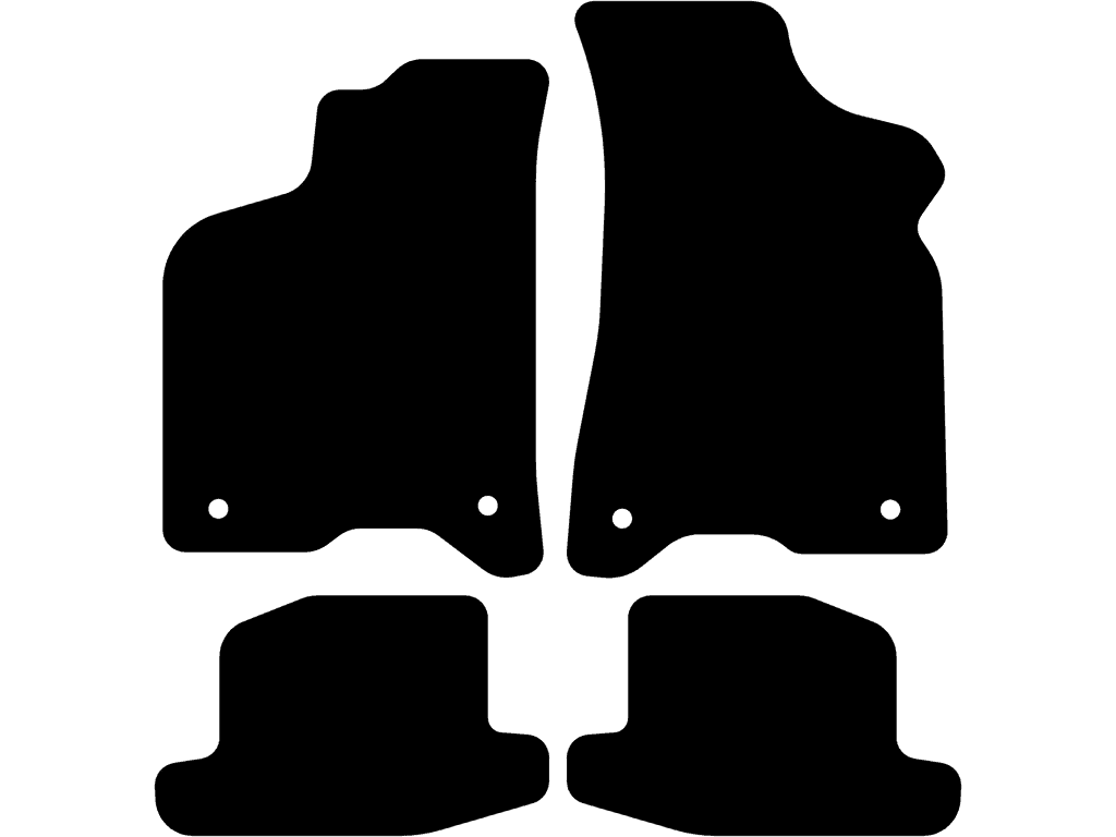 Beifahrer mit Befestigung