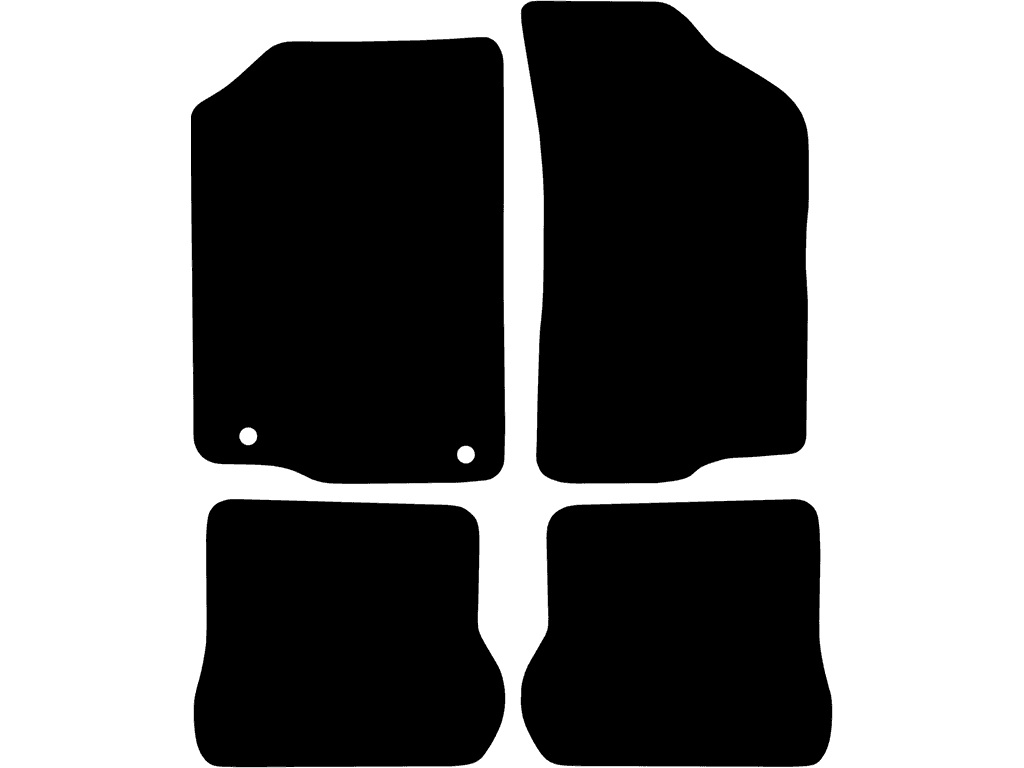 Fußmatten für Volkswagen Scirocco 1982 - 1992