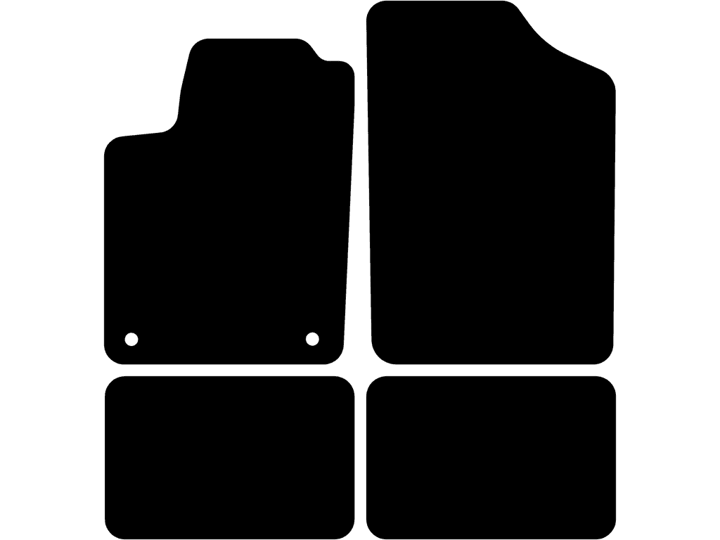 Fußmatten für Citroën Berlingo Multispace 1996 - 2003