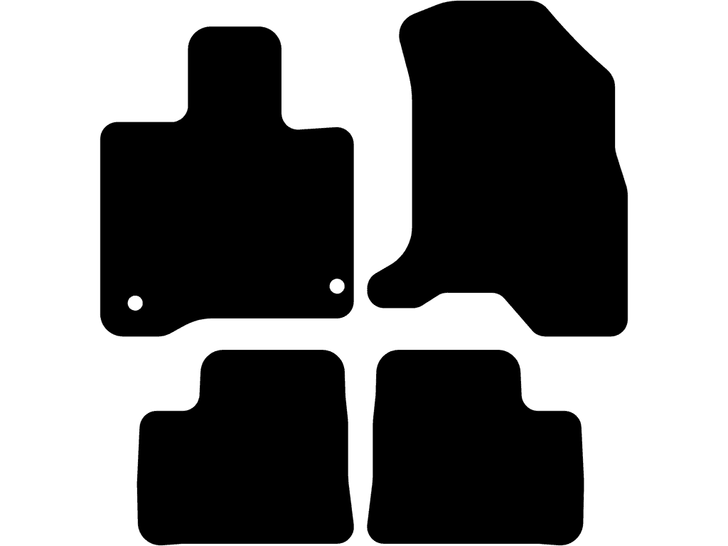 Fußmatten für Citroën C-Zero 2010 - 2020