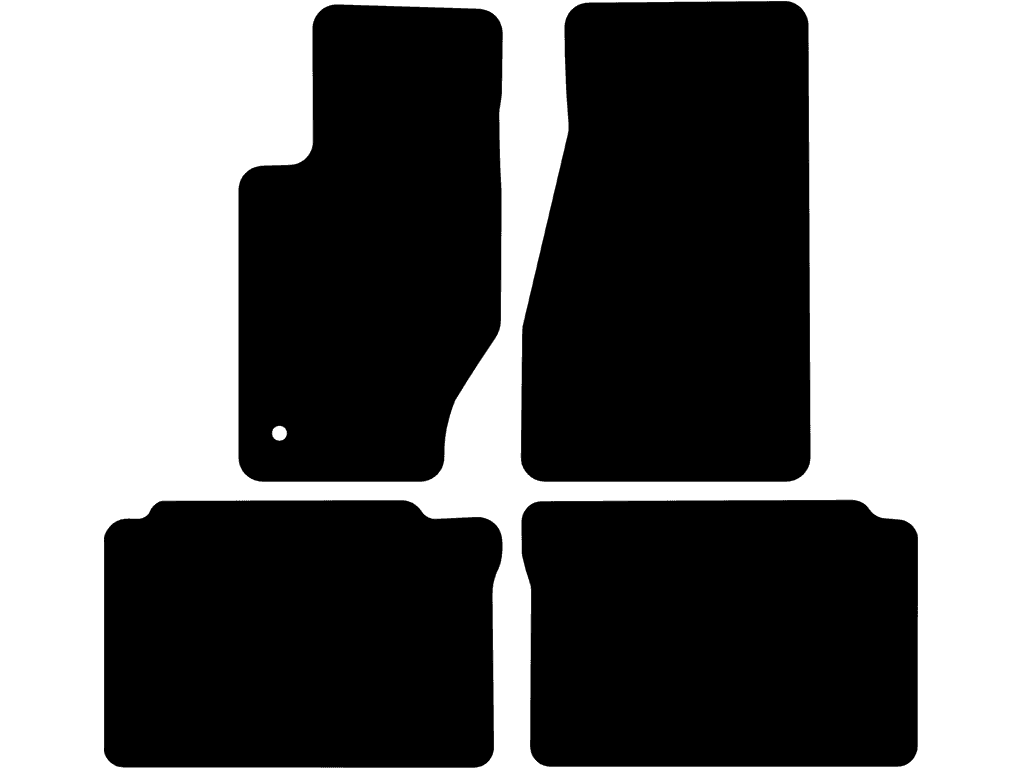 Fußmatten für Jeep Grand Cherokee WK 2005 - 2010