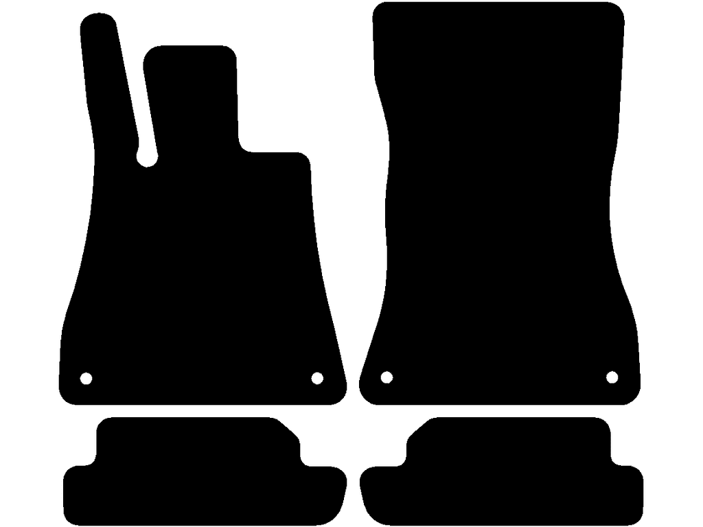 Fußmatten für Mercedes AMG GT C192 2024 - 2026