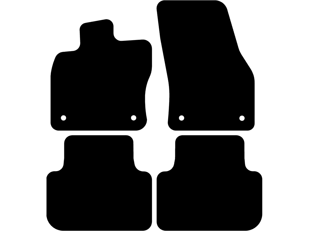 Fußmatten für Volkswagen Golf Sportsvan 2014 - 2020