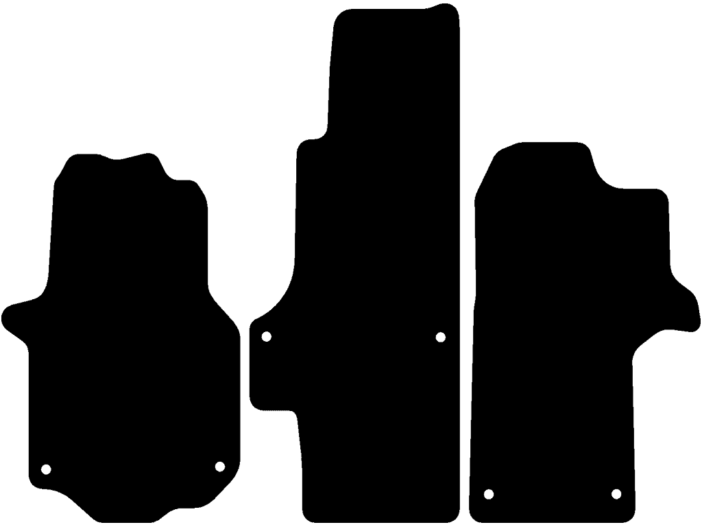 Beifahrer-Einzelsitz | Ohne Standheizung im Fußboden | konventionellen Handbremse