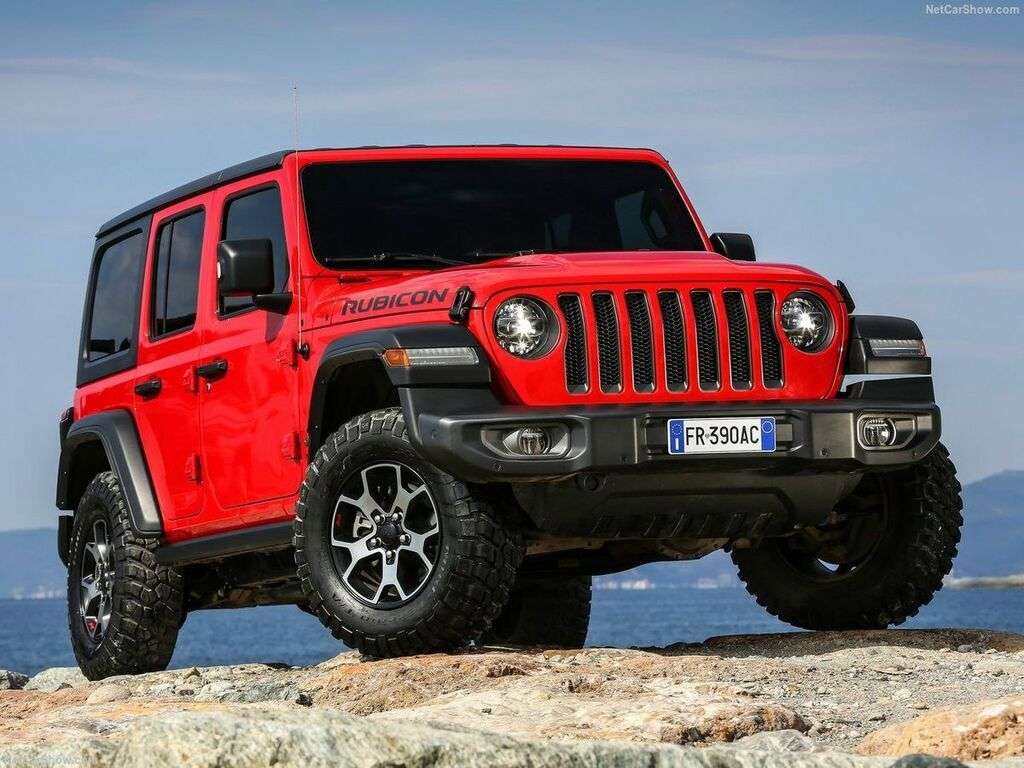 Kofferraummatten für Jeep Wrangler JL 2018 - 2025