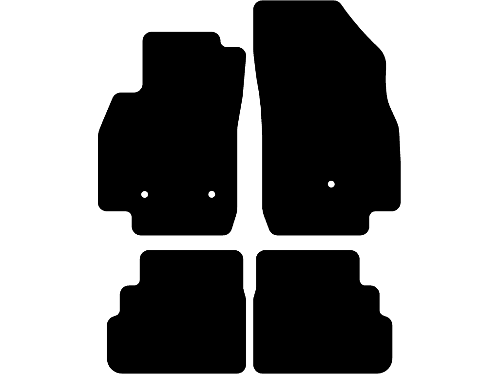 Fußmatten für Opel Karl 2015 - 2019