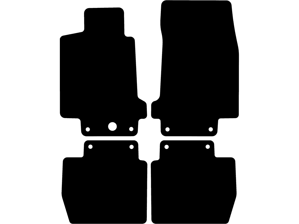 Fußmatten für Maserati GranTurismo S 2008 - 2012