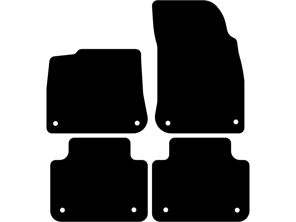 Fußmatten für Volkswagen Touareg 2018 - 2023