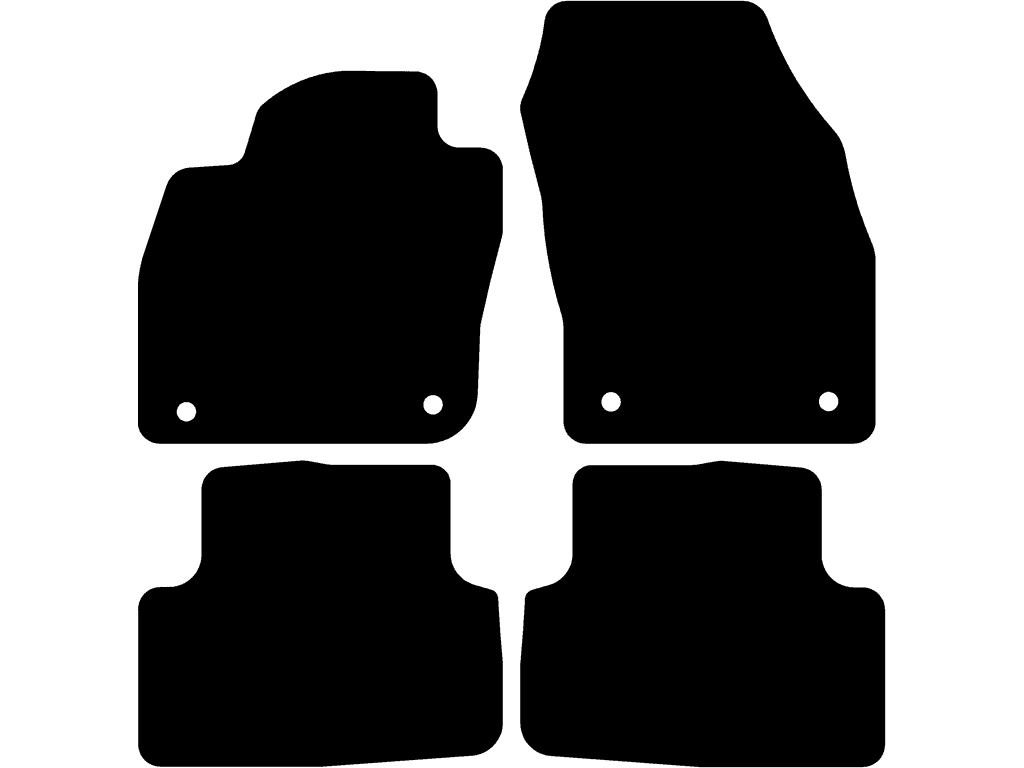 Fußmatten für Volkswagen T-Cross 2019 - 2026