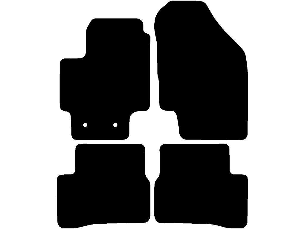 Fußmatten für Hyundai Accent 2005 - 2010