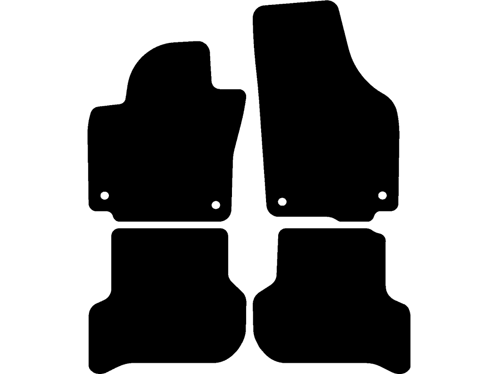 Fußmatten für Volkswagen Golf Plus 2004 - 2014