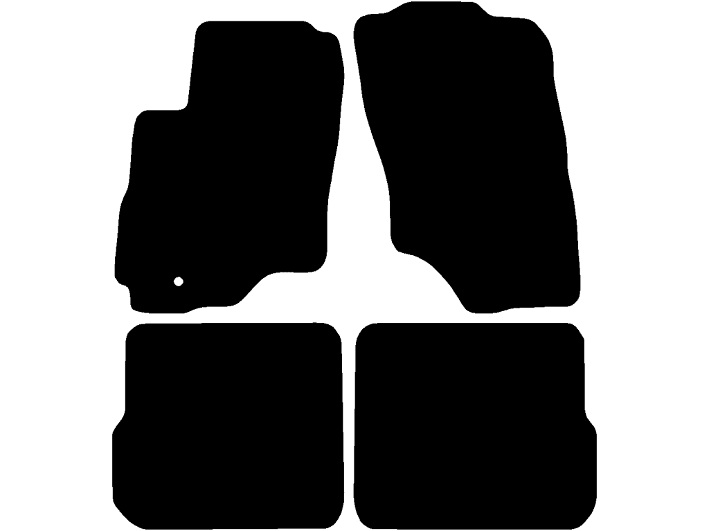 Fußmatten für Mitsubishi Outlander 2003 - 2007