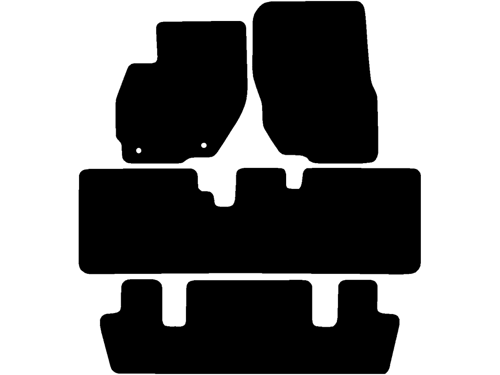 Fußmatten für Mitsubishi Space Wagon 1999 - 2004