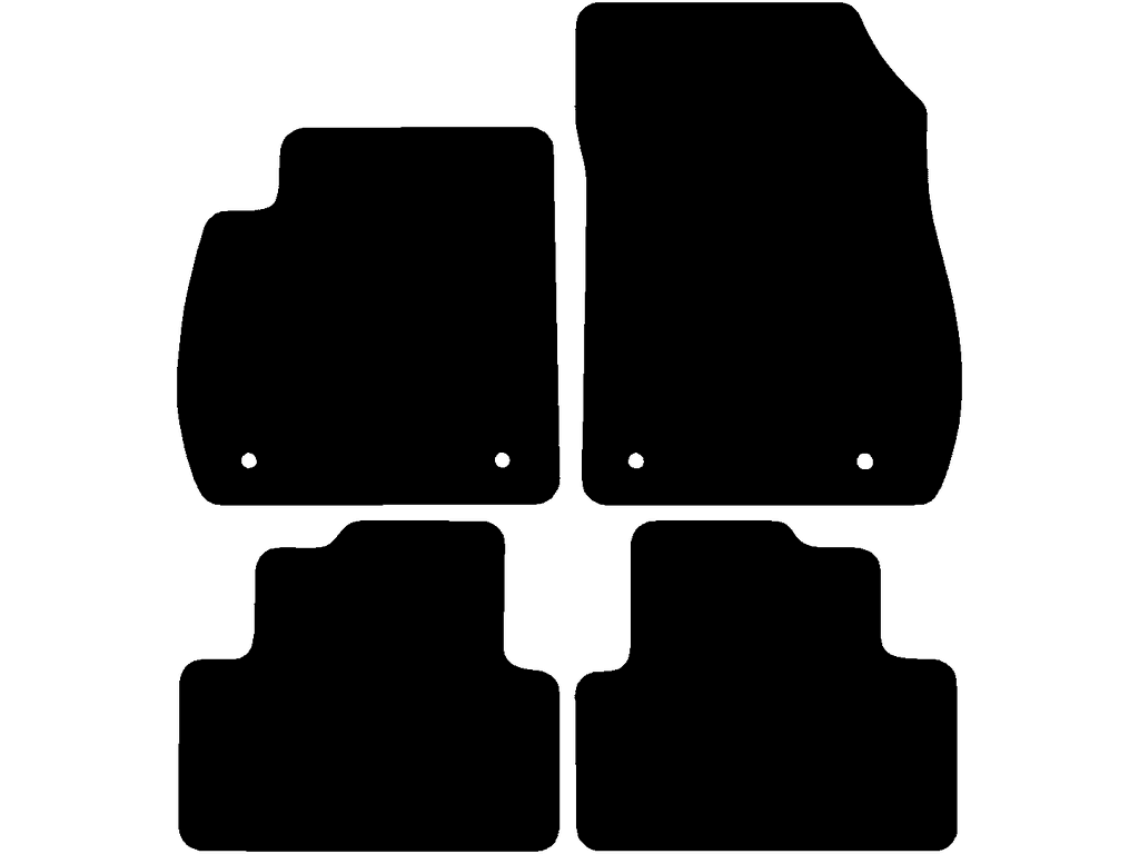 Fußmatten für Opel Zafira C 2012 - 2019