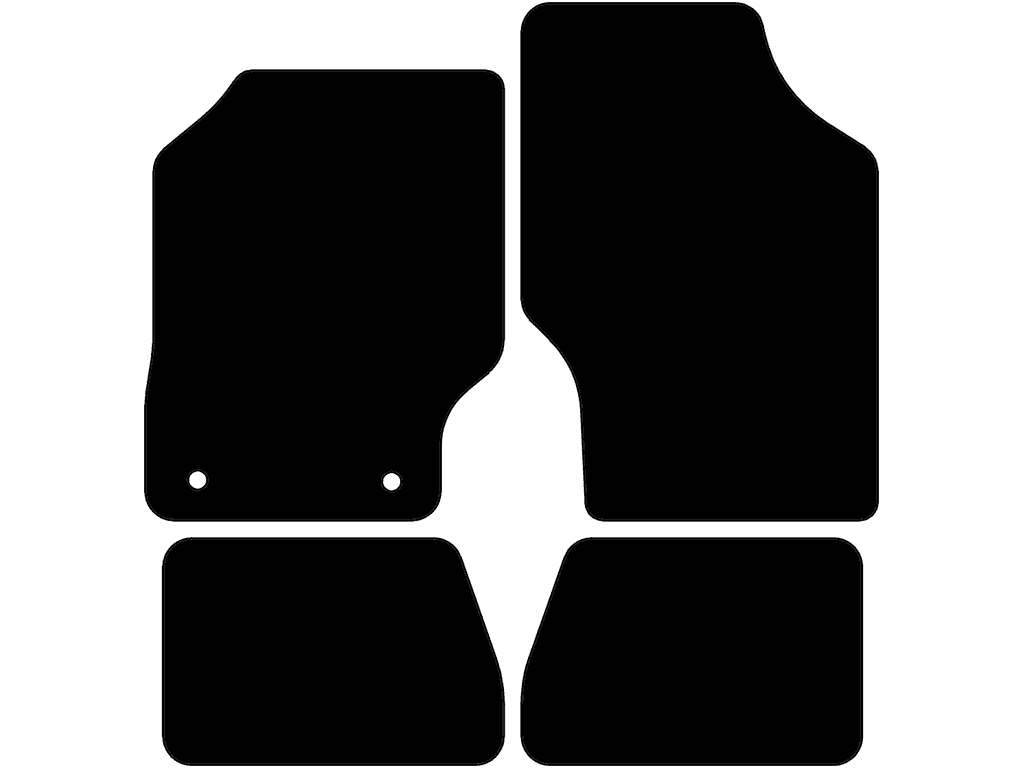 Fußmatten für Subaru Justy 1984 - 1995