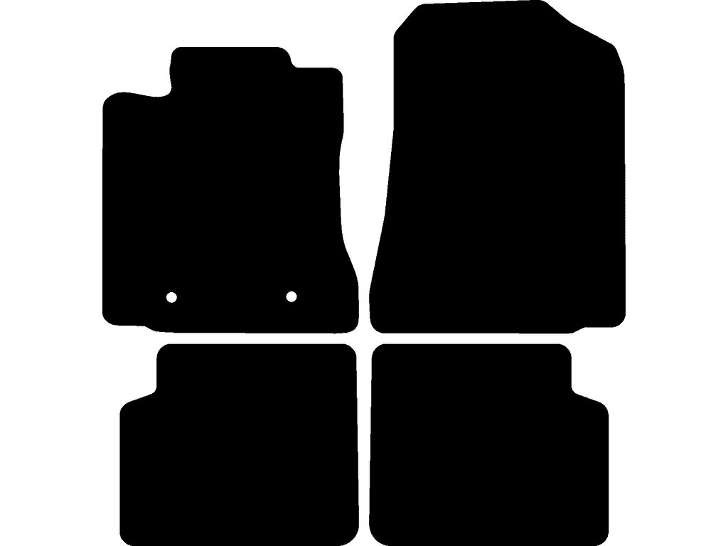 Fußmatten für Toyota Corolla 2002 - 2004