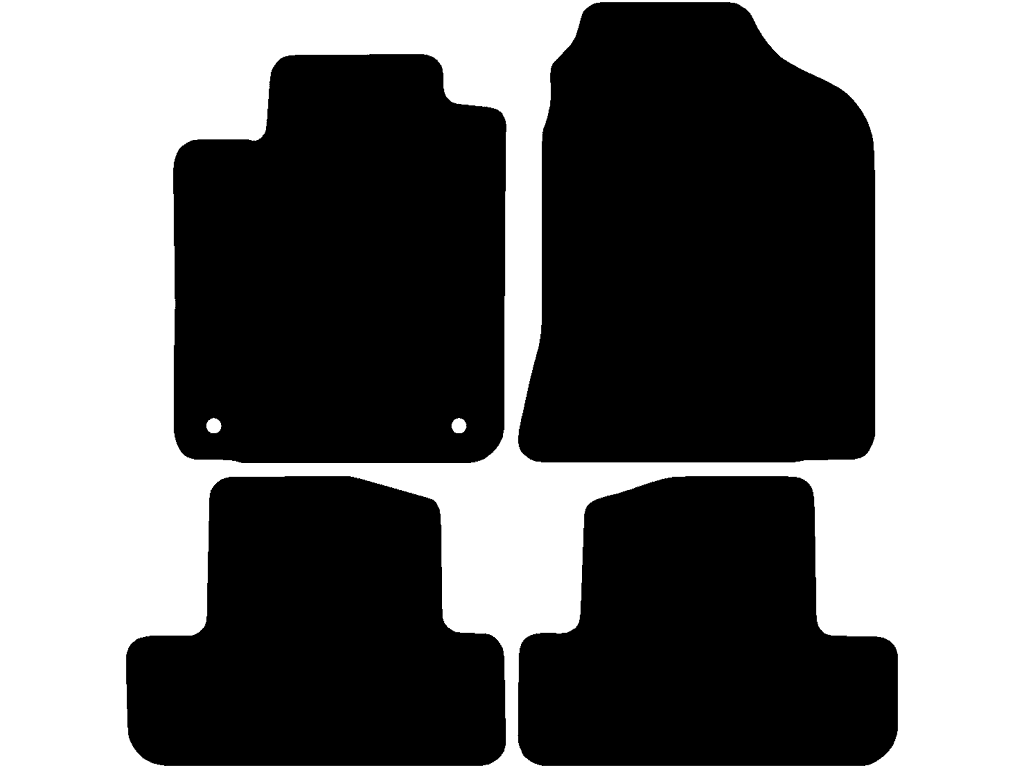 Fußmatten für Toyota Corolla Verso 2002 - 2004