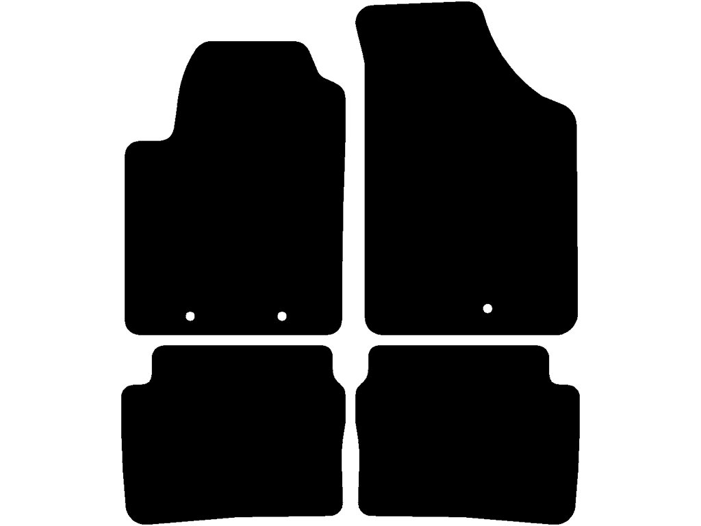 Fußmatten für Hyundai i10 2008 - 2011