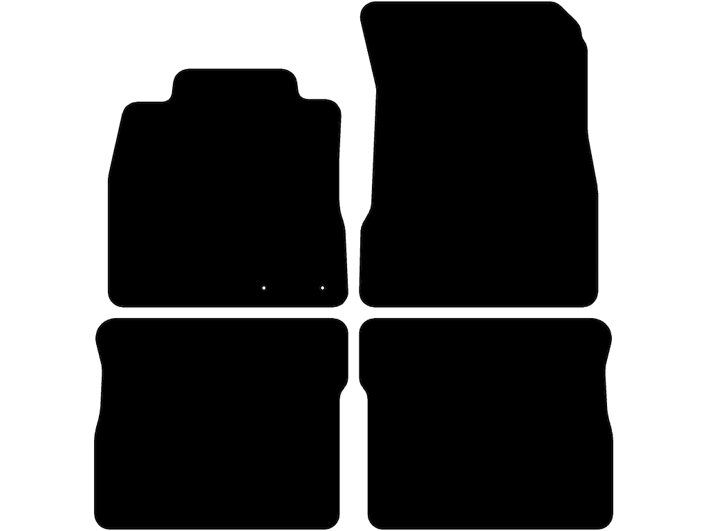 Fußmatten für Nissan Note 2013 - 2020