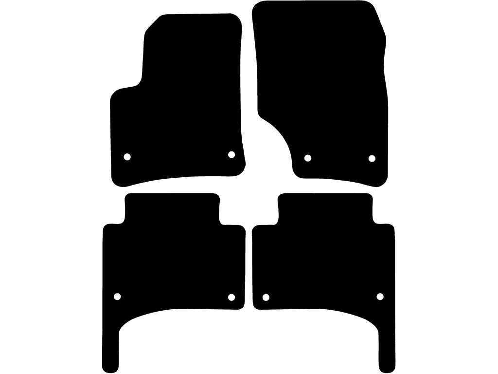 Fußmatten für Porsche Cayenne 9PA 2003 - 2010