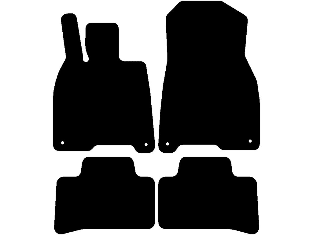 Fußmatten für Mercedes EQE V295 2022 - 2026