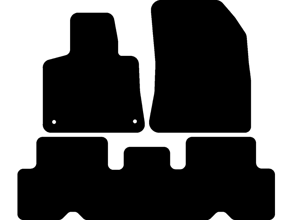 5 Sitzer | Mit 12V Anschluss für die 2. Sitzreihe