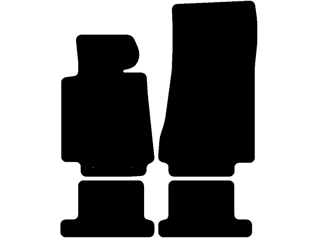 Fußmatten für BMW 8er E31 1989 - 1999