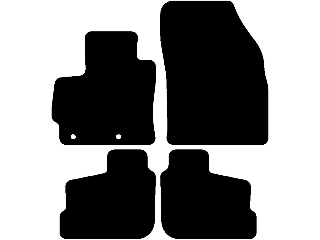 Fußmatten für Mitsubishi Space Star 2013 - 2016