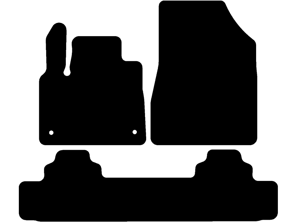 Fußmatten für Mercedes EQT W420 2023 - 2026