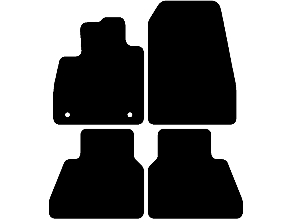 Fußmatten für Ford Courier Tourneo 2024 - 2026