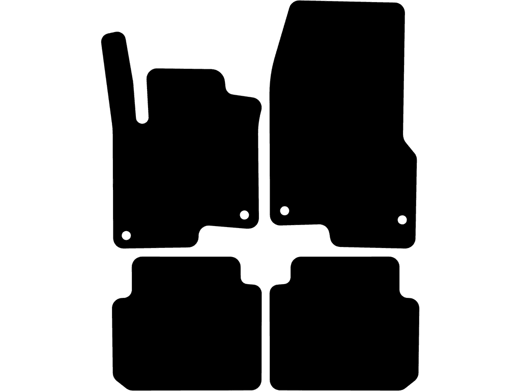 Fußmatten für Smart Forfour W454 2004 - 2006