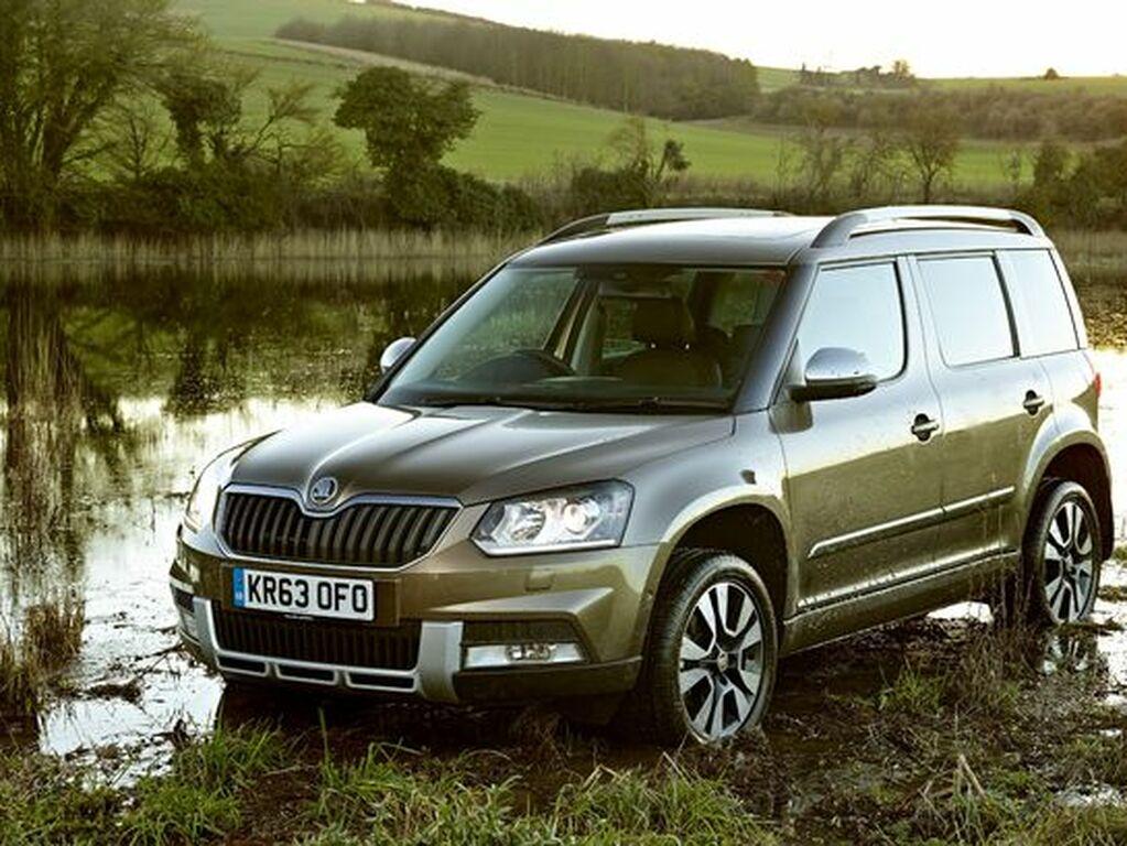Kofferraummatten für Skoda Yeti 2013 - 2017