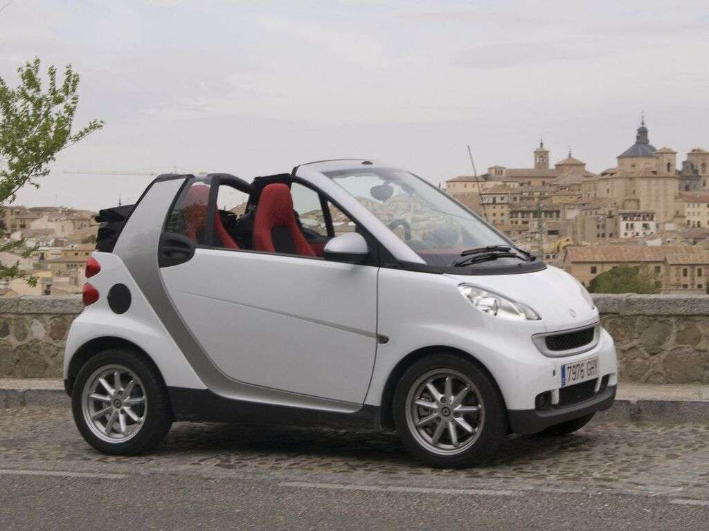 Kofferraummatten für Smart Fortwo W451 2007 - 2014