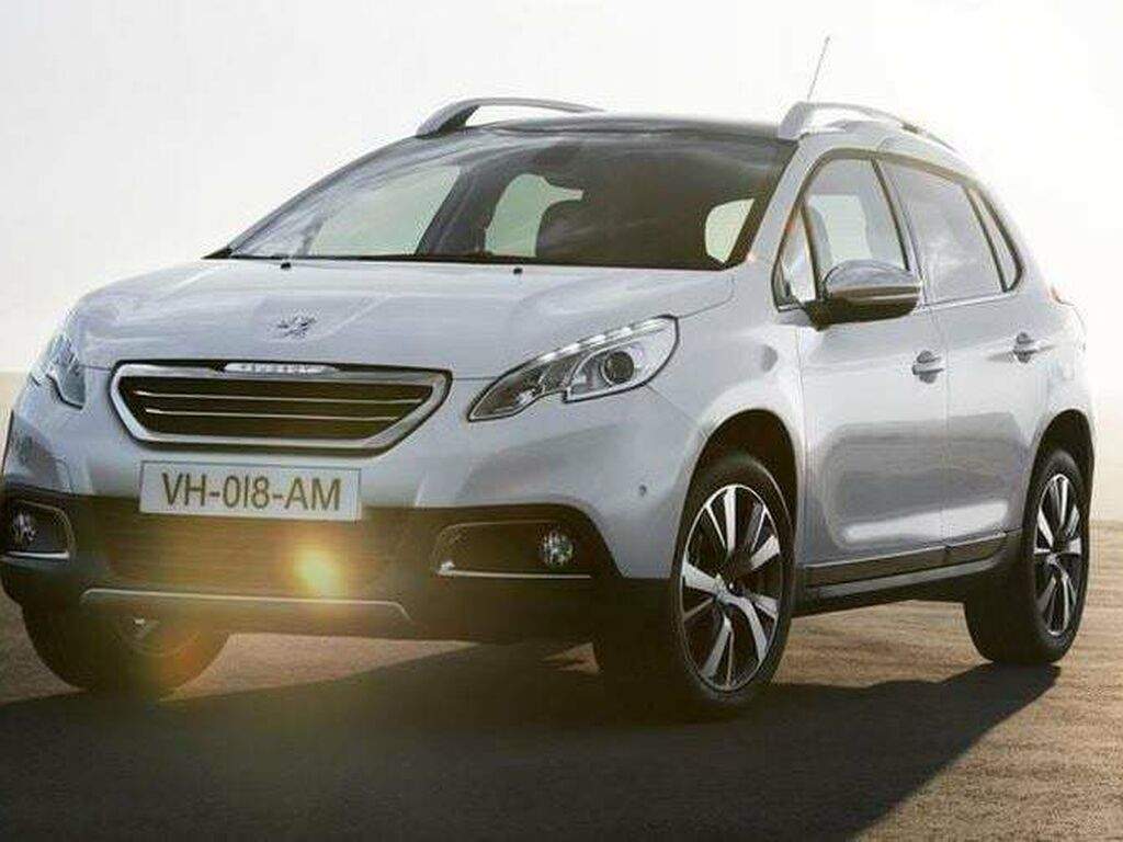 Kofferraummatten für Peugeot 2008 2013 - 2016