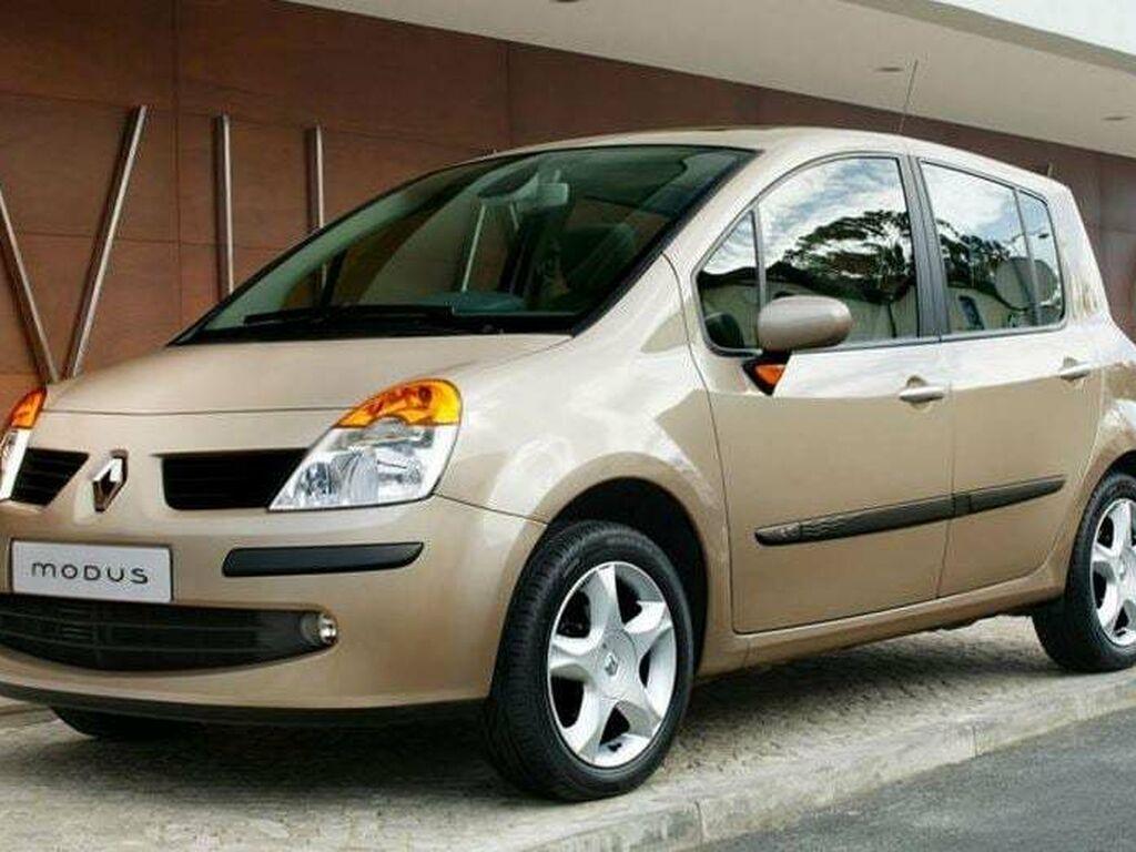 Kofferraummatten für Renault Modus/Grand Modus 2004 - 2012
